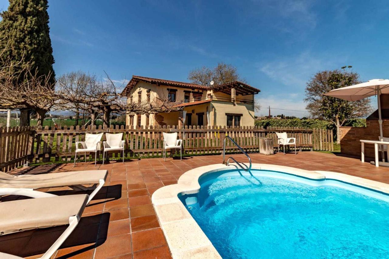 Can Salva Casa Rural En Magnifico Entorno Natural Gerona Exterior foto